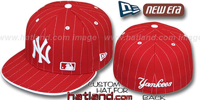 Yankees 'FABULOUS' Red-White Fitted Hat by New Era