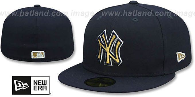 navy blue yankees hat