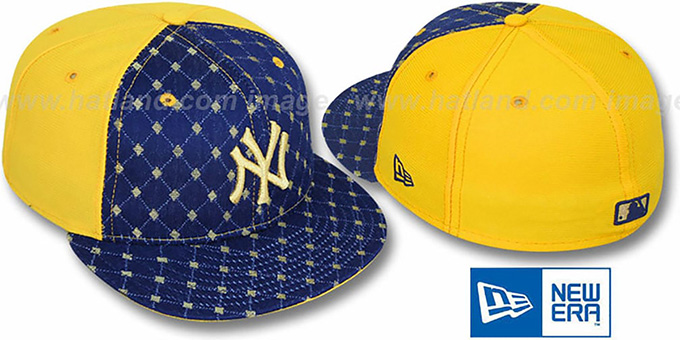 yellow ny yankees hat