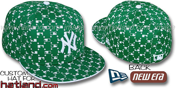 Yankees 'MLB FLOCKING' Kelly Fitted Hat by New Era