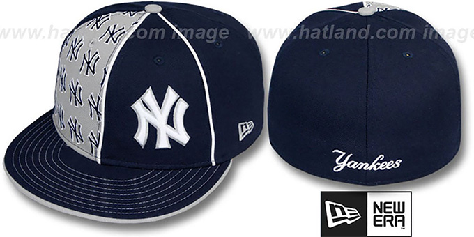 Yankees 'MULTIPLY' Navy-Grey Fitted Hat by New Era