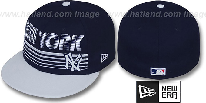 Yankees 'PUNCHOUT' Navy-White Fitted Hat by New Era