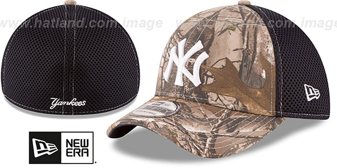 Yankees 'REALTREE NEO MESH-BACK' Flex Hat by New Era