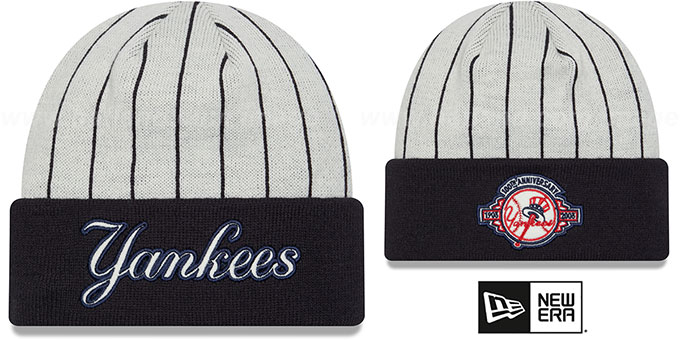 Yankees 'RETRO-CUFF' Knit Beanie by New Era