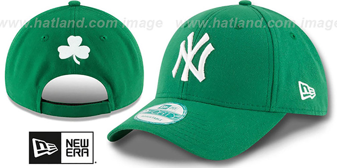 Yankees 'ST PATRICKS DAY' Green Strapback Hat by New Era