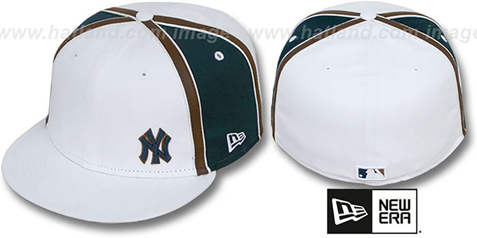 Yankees 'WILLIAM-III FLAWLESS' White-Navy Fitted Hat by New Era