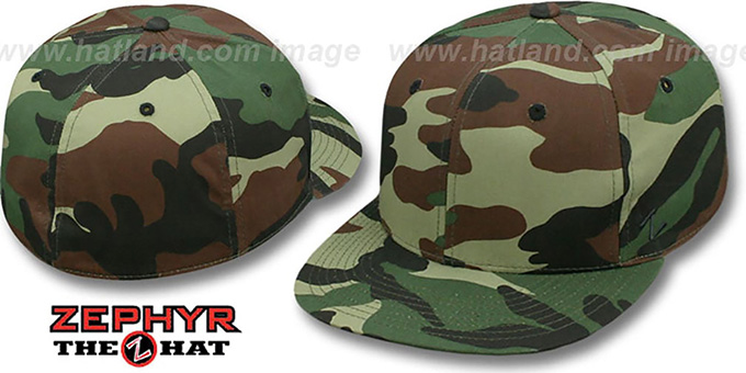 Zephyr 'BLANK CAMO' Army Fitted Hat