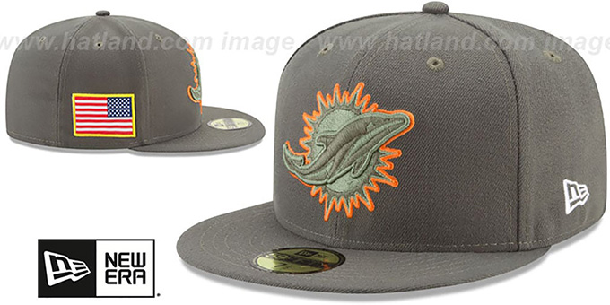 miami dolphins salute to service cap