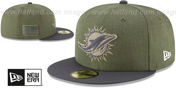 miami dolphins salute to service cap