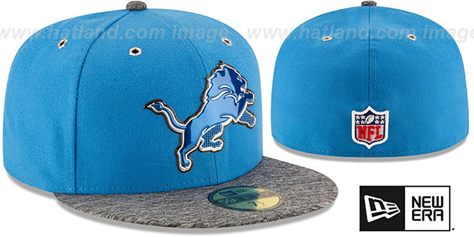 Detroit Lions 2016 NFL DRAFT Fitted Hat by New Era