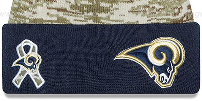 rams salute to service hat