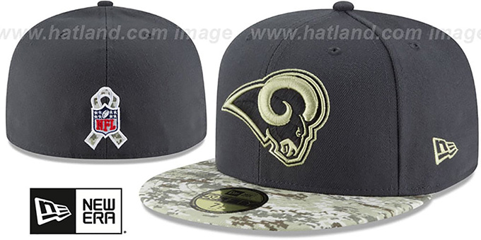 rams salute to service hat