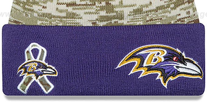 ravens salute to service hat