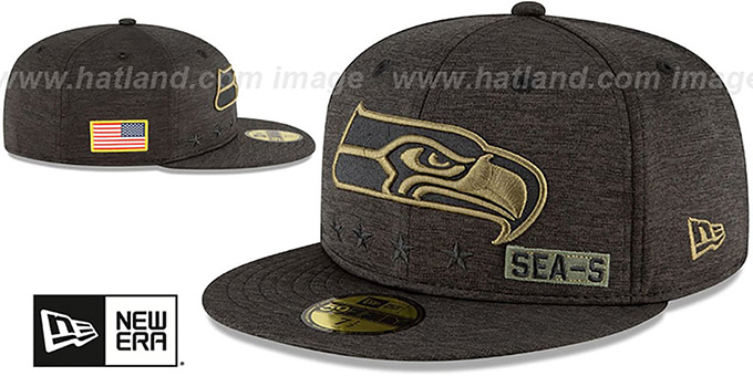 salute to service seahawks hat