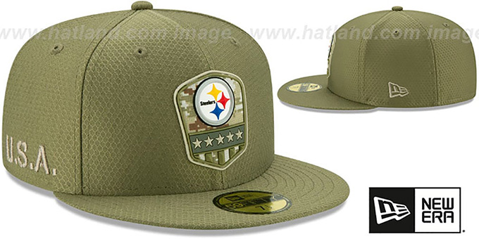 steelers salute to service 2020 hat