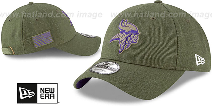 vikings salute to service hat