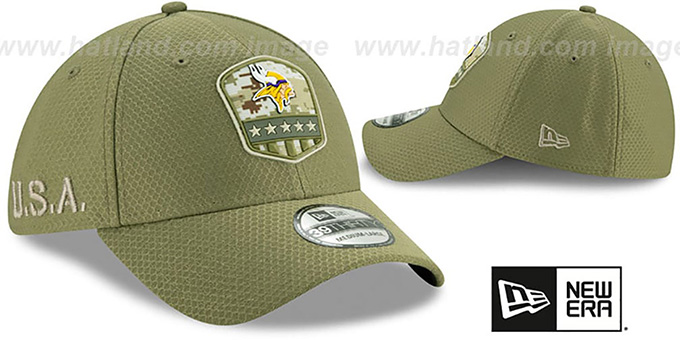 vikings salute to service hat