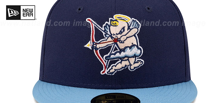 Inland Empire 66ers THEME NIGHT Navy-Sky Fitted Hat