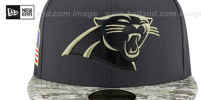 salute to service panthers hat