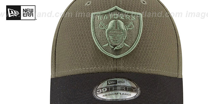 raiders salute to service hat