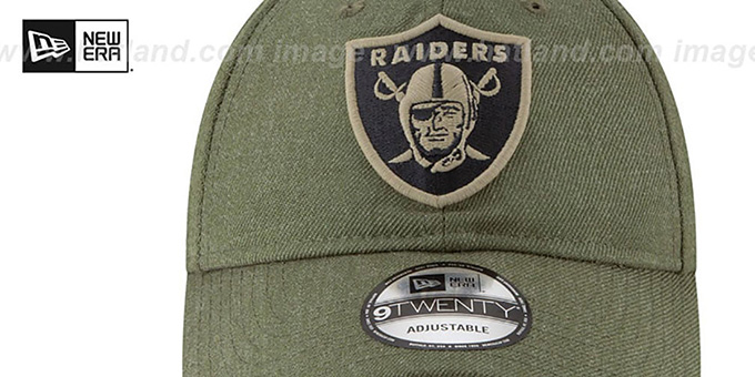 raiders salute to service hat