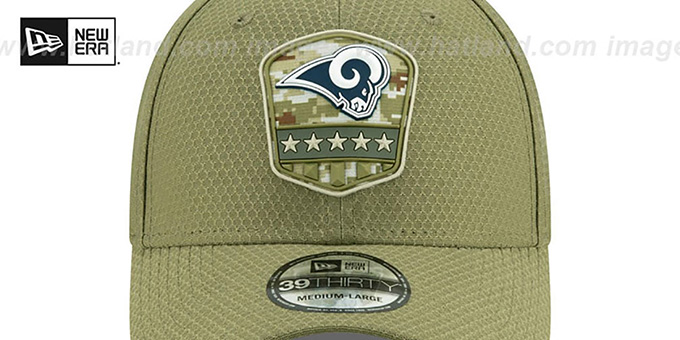 rams salute to service hat