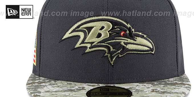 ravens salute to service hat