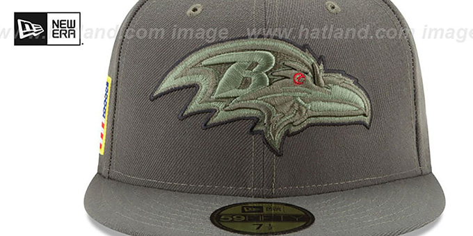 ravens salute to service hat