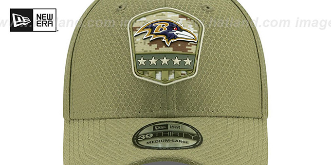 ravens salute to service hat