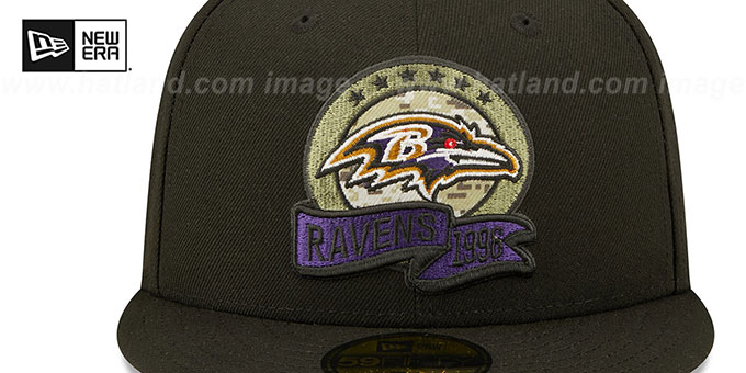 ravens salute to service hat