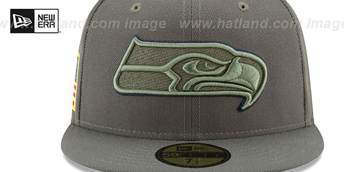 seattle seahawks salute to service hat