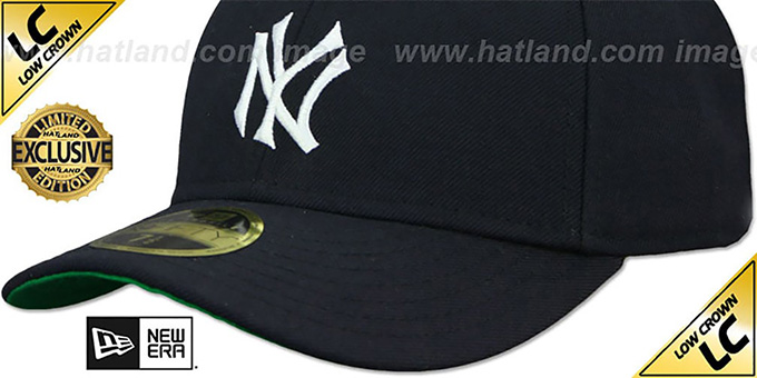 New York Yankees LOW-CROWN 1910 COOPERSTOWN Fitted Hat