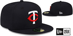 Twins 2023 AC-ONFIELD HOME Hat by New Era - 2nd View