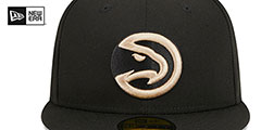 Hawks 23-24 ALTERNATE CITY-EDITION Fitted Hat by New Era - 3rd View