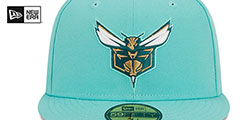 Hornets 23-24 ALTERNATE CITY-EDITION Fitted Hat by New Era - 3rd View