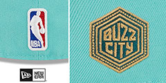 Hornets 23-24 ALTERNATE CITY-EDITION Fitted Hat by New Era - 4th View