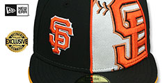 Giants HBH ZOOM Black Fitted Hat by New Era - 2nd View