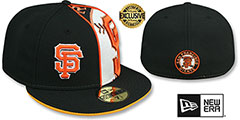 Giants HBH ZOOM Black Fitted Hat by New Era - 3rd View