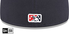 Drillers THEME NIGHT Navy-Red Fitted Hat by New Era - 4th View