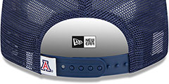 Arizona TEAM-BASIC TRUCKER SNAPBACK Navy Hat by New Era - 4th View