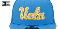 UCLA TEAM-BASIC TRUCKER SNAPBACK Sky Hat by New Era - 3rd View