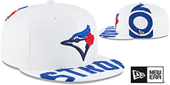 Blue Jays STROMAN PLAYER PICK SNAPBACK White Hat by New Era - 2nd View