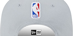 76ers 2023 TIP OFF SNAPBACK Grey-Royal Hat by New Era - 4th View