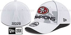 49ers 2012 NFC CONFERENCE CHAMPSFlex Hat by New Era