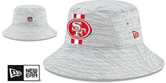 49ers 2021 NFL TRAINING BUCKET Hat by New Era