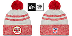 49ers 2022 NFL THROWBACK SIDELINE Knit Beanie Hat by New Era