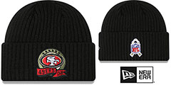 49ers salute to service beanie