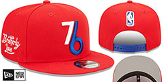 76ers 22-23 ALTERNATE CITY-EDITION SNAPBACK Hat by New Era