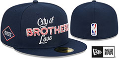 76ers 23-24 CITY-EDITION Fitted Hat by New Era