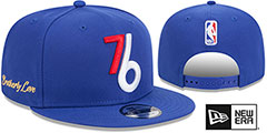 76ers 24-25 ALTERNATE CITY-EDITION SNAPBACK Hat by New Era